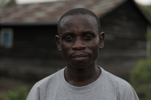 Imani Kabasele, the head of the branch of a Congolese NGO, PDIP, said that the Mbuti know the forest far better than any other communities, but is it is dangerous for them to venture inside. Credit: Zahra Moloo/IPS