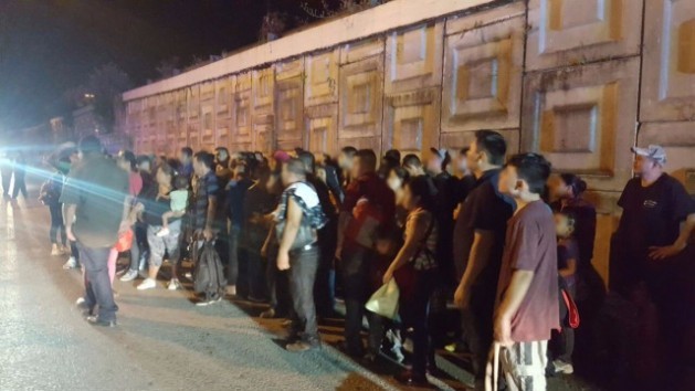 About a hundred Central American migrants crammed into a large truck were rescued in the Mexican state of Tabasco in October. It is not likely that Donald Trump’s arrival to the White House will dissuade people from setting out on the hazardous journey to the United States. Credit: Courtesy of the Mesoamerican Migrant Movement