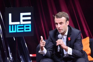 Emmanuel Macron speaking at LeWeb 2014. After New Caledonia’s second polling, Macron secured a slight majority of 52.57 percent against Le Pen’s 47.43 percent. Credit: Official LeWeb Photos/ CC BY 2.0