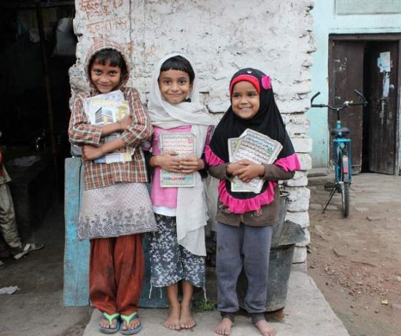 2030 Agenda - Girls going to school in rural Bihar, India. Credit: Manipadma Jena/IPS
