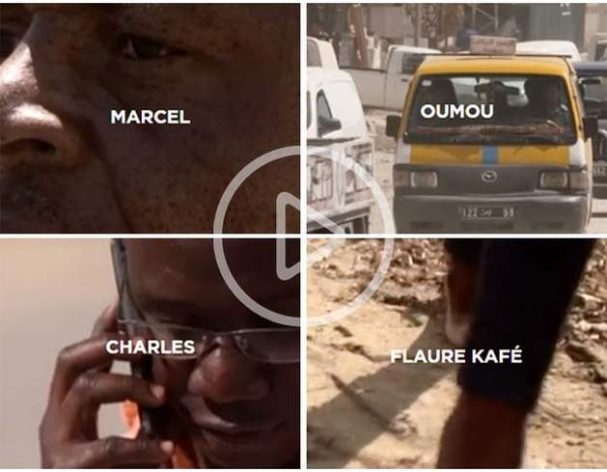 Migrants Charles, Fleur-Kafè, Marcel and Oumou reflect not only the difficulties and challenges they faced during their journeys, but also what they perceive their future to be back in their hometowns. Credit: IOM