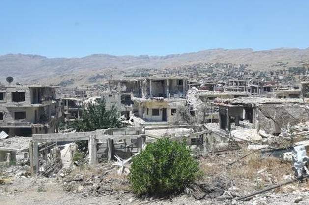 The city of Zabadani in Syria taken last June 2017 during an IOM assessment. Photo: UN Migration Agency (IOM) 2017