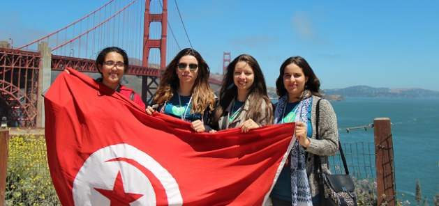 Violence against women - Young Tunisian women. Photo: UN Women