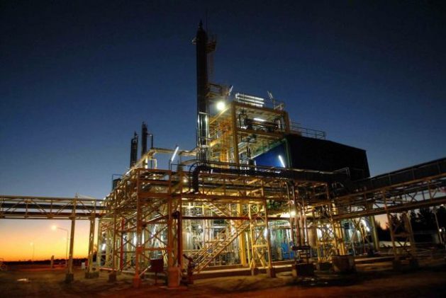 A view of Enresa, one of Argentina’s biodiesel plants. The country's biofuel production capacity is four million tons, but more than half is idle, due to a lack of external markets and limitations in domestic consumption. Credit: Courtesy of CEPREB