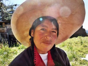 Celestina of Porcón Alto, a rural region high in the Andes, whose family has lived on the same plot of land for generations. Credit: Andrea Vale/IPS