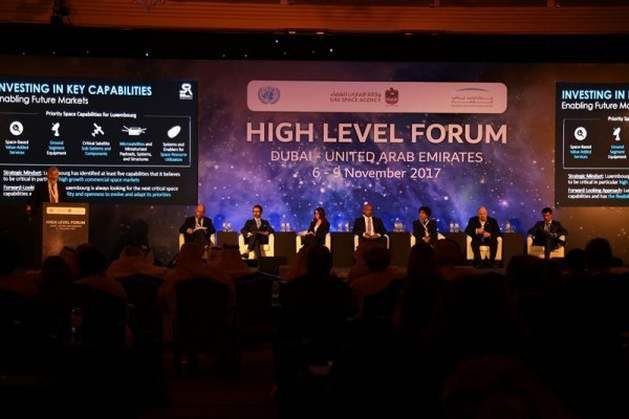 "Space as a Driver for Socio-Economic Sustainable Development", a forum hosted by MBRSC and jointly organised by the UNOOSA and the UAESA