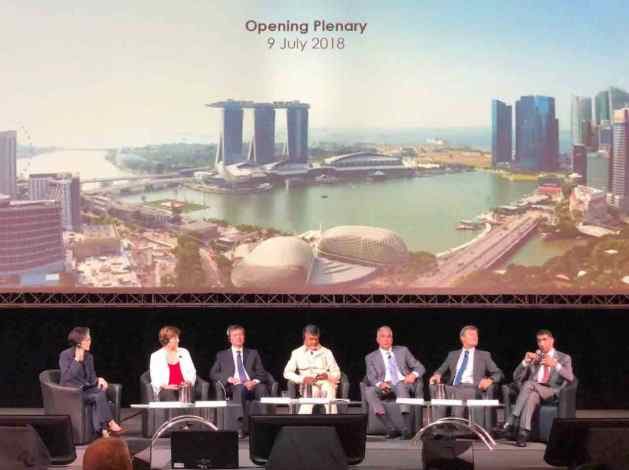 A UAE delegation, led by Dr. Thani bin Ahmed Al-Zeyoudi, Minister of Climate Change and Environment, is participating in the Singapore Urban Sustainability Week.