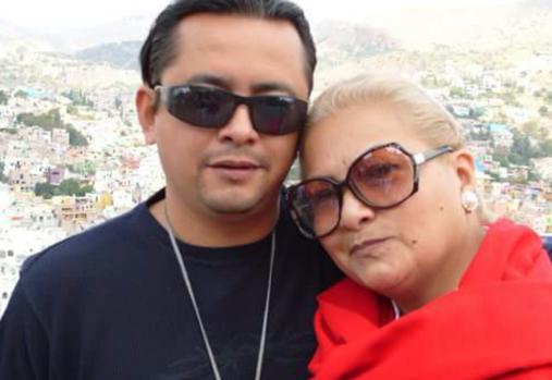 Yolanda Morán, with her son Dan Fernández, before he disappeared after he was seized by a military intelligence group in December 2008. Credit: Courtesy of Yolanda Morán 