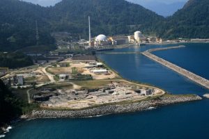 Aerial image of the area where the third nuclear power plant is to be built in Angra, next to the Angra 1 and Angra 2 plants, in a coastal area near the city of Angra dos Reis, south of Rio de Janeiro, in southeastern Brazil. Credit: Divulgação Eletronuclear