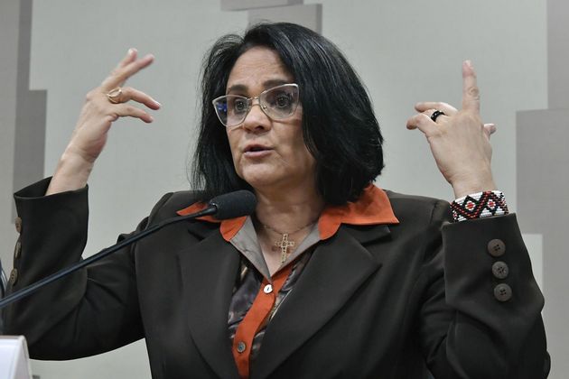 The Minister of Women, Family and Human Rights, Damares Alves, inherited functions from the now-defunct secretariats of Policies for Women, Racial Equality and Human Rights. She describes herself as "extremely Christian" and forms part of the ultraconservative religious core of Jair Bolsonaro's government, which defends the traditional family, rejects "gender ideology" and prioritises the fight against organised delinquency but not against gender violence. Credit: EBC