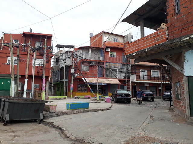 View of the entrance to the Ciudad Oculta shantytown, within the larger informal neighbourhood of Villa Lugano on the south side of the Argentine capital, a 15-minute drive from downtown Buenos Aires. Credit: Daniel Gutman/IPS