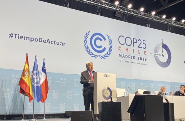 A green economy is “not one to be feared but an opportunity to be embraced”, UN Secretary-General António Guterres said on Monday, in a keynote speech to delegates at the opening of the COP25 UN climate conference in Madrid on Monday.