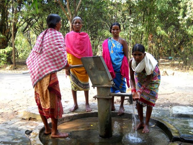 Women and girls put in 3.26 billion hours of unpaid care work every single day in India. Credit: Manipadma Jena/IPS