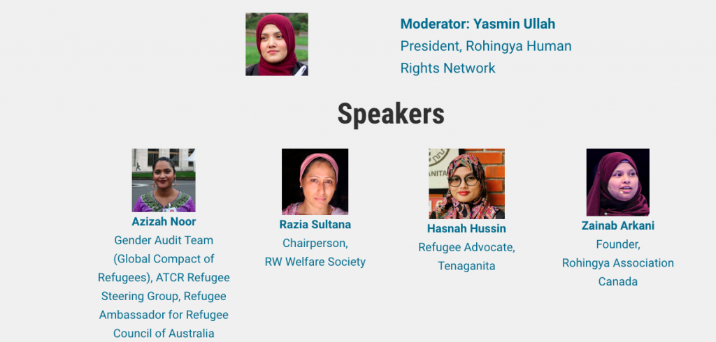 Rohingya Women Take a Seat at the Table & Share Stories in a Growing ...