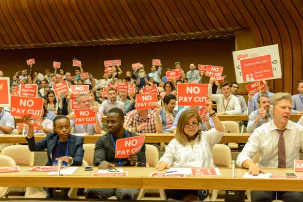 2021 prospects for the UN Humanitarian Staff in Geneva are job cuts, forced departures, transfers to Istanbul or The Hague, which angers the union