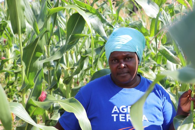 Halima Elias Mtwethe from Mtepa Village in southern Tanzania is one of the smallholder farmers who borrowed from the Mahanje Savings and Credit Co-operative Society (SACCOS). Credit: Isaiah Esipisu/IPS