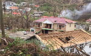 The island state of the Dominican Republic is extremely vulnerable to hurricanes, tropical storms, and floods. Furthermore, it is currently experiencing threats from climate change and pollution. This picture of Wallhouse, Dominica, was taken a few days after Category 5 Hurricane Maria struck the island. Credit: Alison Kentish/IPS