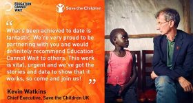 ECW Interviews Save the Children Uk's Chief Executive Kevin Watkins - Vimarsana News