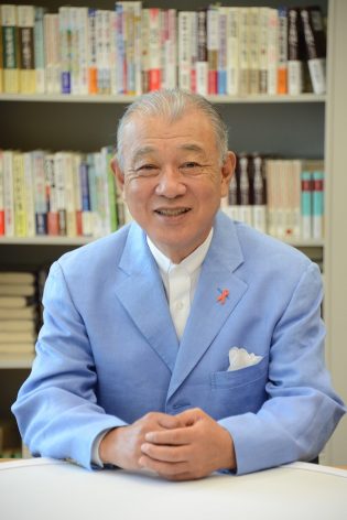 WHO Goodwill Ambassador for Leprosy Elimination, Yohei Sasakawa, would like to create a society where there is social inclusion. It is this philosophy that motivates his life-long campaign to end discrimination against people affected by leprosy. Credit: Sasakawa Leprosy Initiative