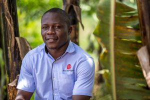 Edward Mukiibi first worked the fields as punishment. Now he is a firm believer that the slow food movement can save the planet. He was recently named as the President of Slow Food International. Credit: Slow Food International