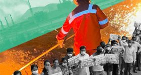Indian Workers Defend Their Steel with Their Lives - Vimarsana News