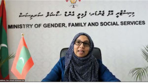 Maldives Minister for Gender, Family, and Social [...] <a class=