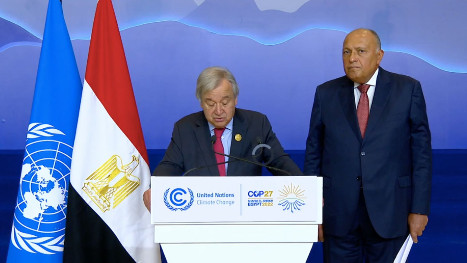 Act on Loss and Damage Finance Now, UN Sec Gen Tells COP27 Negotiators