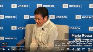 Interview with Maria Ressa at the UNESCO Global Conference “Internet for Trust”
