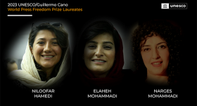 Three Imprisoned Iranian Women Journalists Awarded 2023 UNESCO/Guillermo Cano World Press Freedom Prize - Vimarsana News