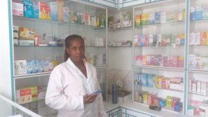 Pharmacists, like Christine Atieno​ from Mediway Healthcare and doctors say women and men in Kenya are more open to contraceptive use now. CREDIT: Wilson Odhiambo/IPS