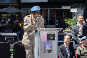 Peacekeeper Cecilia Erzuah Promotes Gender Equality by Example