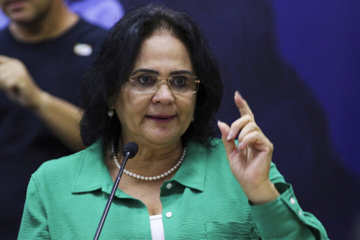 Damares Alves, a radical evangelical Christian who was Minister of Women, Family and Human Rights (2019-2022) during the far-right government of Jair Bolsonaro, mobilized her officials to pressure young pregnant girls to desist from getting an abortion, which was legal in their case because they are recognized as victims of rape. CREDIT: Fabio Rodrigues-Pozzebom / Agência Brasil