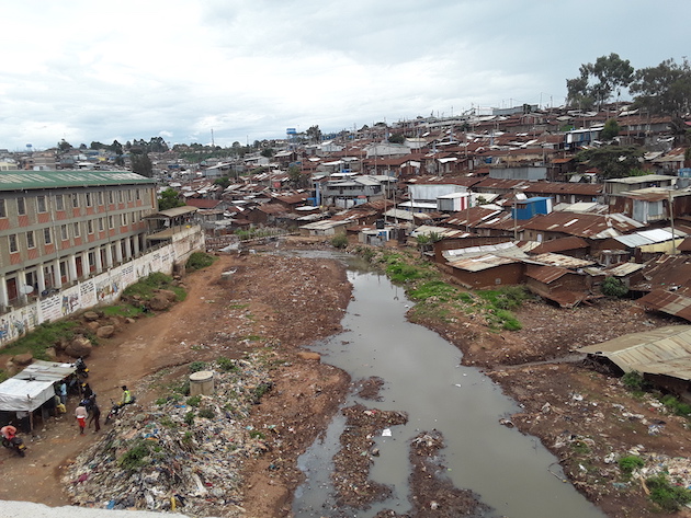An estimated 300,000 metric tons of clothing end up in household bins every year, with around 20 percent going to landfills polluting the environment and creating a health hazard. Credit: Joyce Chimbi/IPS