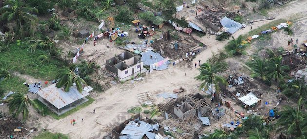 Macomia district, in Cabo Delgado, Mozambique, hit by Cyclone Kenneth earlier in 2023. Credit: IPS/OCHA/Saviano Abreu