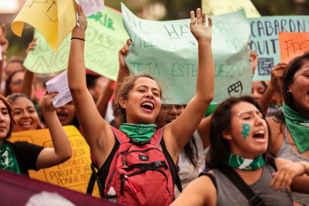 Women's demonstrations to demand respect for their rights are held in Latin American cities on Mar. 8, International Women's Day, calling on governments in the region to invest in promoting gender equality. The photo shows a march in Lima on Mar. 8, 2023. CREDIT: Walter Hupiú / IPS