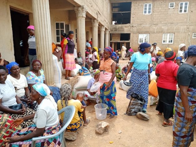 At a camp for internally displaced people in Bokkos. Credit: Promise Eze/IPS