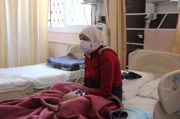 Sarah Al-Hassan lost her baby due to the lack of care in the camps. Credit: Sonia Al Ali/IPS