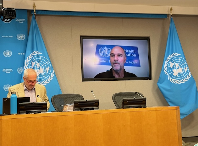 WHO Representative Rik Peeperkorn Reflects on the Humanitarian Crisis in Palestine