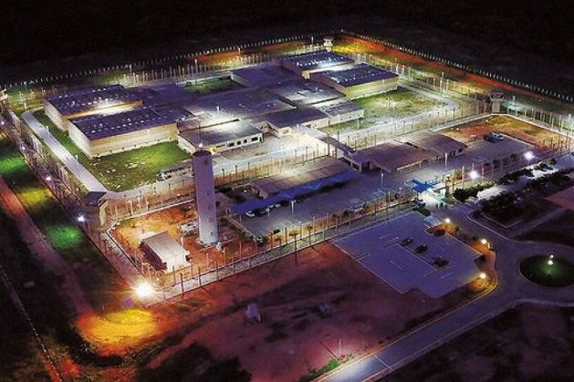 Mossoró prison, in the state of Rio Grande do Norte, in Brazil, is one of the five maximum security prisons in that country. Credit: Mjsp