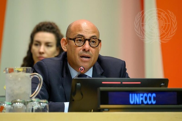 Simon Stiell, Executive Secretary of the United Nations Framework Convention on Climate Change (UNFCCC), says COP29 in Baku must signal that the climate crisis is core business for every government, with financial solutions to match. UN Photo/Loey Felipe
