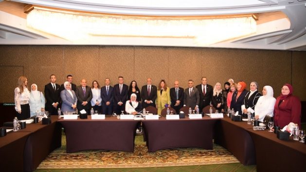 Delegates from the Forum of Arab Parliamentarians on Population and Development and the Asian Population and Development Association met in Cairo to discuss support for people with disabilities and the elderly. Credit: APDA