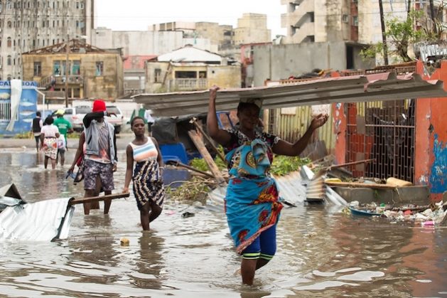 Cyclone Idah in 2019 caused catastrophic damage and a humanitarian crisis in Mozambique, Zimbabwe, and Malawi, leaving more than 1,500 people dead and many more missing. Credit: Denis Onyodi / IFRC/DRK