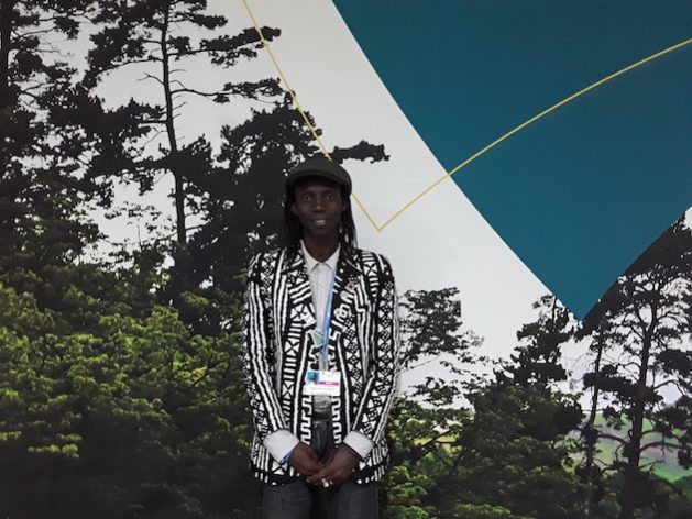 Malang Sambou Manneh, who is representing The Gambia as lead negotiator for the mitigation work program as well as the nationally determined contributions at COP29 Baku. Credit: Joyce Chimbi/IPS