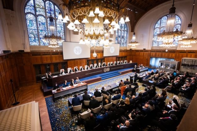 The International Court of Justice is hearing 10 days of testimony in order to give an advisory opinion on climate change obligations. Credit: ICJ