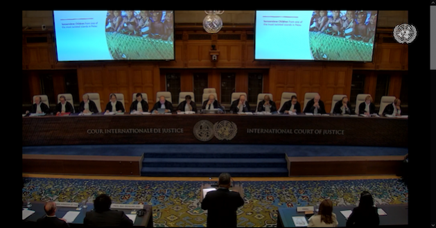 The ICJ heard that children in Palau stand to inherit a country that no longer reflects the stories and values of their ancestors. Credit: Joyce Chimbi/IPS
