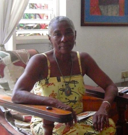 Dr Velma Pollard at her Kingston home. Credit:AM/SWAN