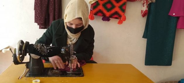 In Bamyan, Afghanistan, young women are stitching a future of resilience—turning sewing skills into a livelihood for their families. Credit: Learning Together.