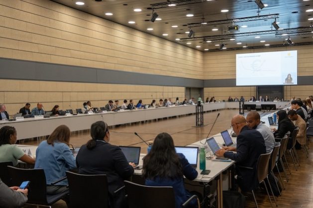 Ongoing negotiations at Bonn, Germany, during the ongoing SB62. Credit: UNFCCC