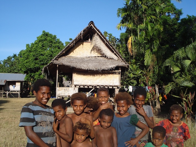 In Papua New Guinea, the birth registration rate is being raised with the aid of mobile registration, an important means to reach rural and remote communities and help protect children living in vulnerable circumstances. Mangem IDP Camp, Madang Province, PNG. Credit: Catherine Wilson/IPS