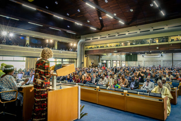Highlights from the Opening Plenary at the seventh session of the UN Environment Assembly (UNEA-7) in Nairobi, Kenya. CREDIT: UNEP / Ahmed Nayim Yussuf